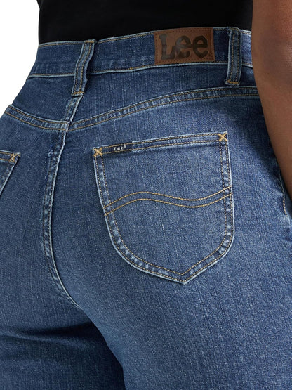 Elevate Your Style with Our Women's Legendary Mom Jean - High Rise, Straight Leg in One Tone, Size S